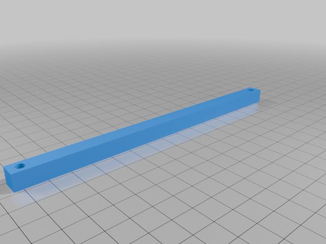 Fiat 126 Door locking linkage 3D model thumbnail
