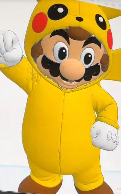 PIKA MARIO 3D model thumbnail