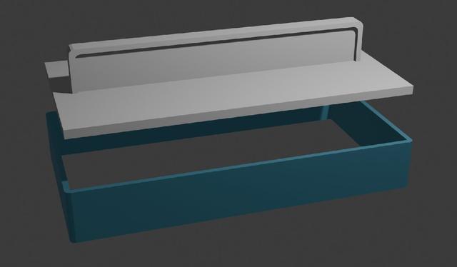 Molde de prensado – modelo 3D técnico 3D model thumbnail