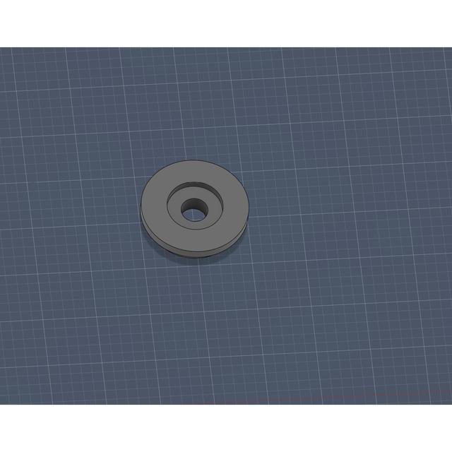 LED Screw mount for AD5M printed enclosure  3D model thumbnail