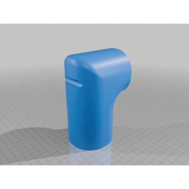 Universal 63 mm Sawdust Chute for Makita 2704 3D model thumbnail