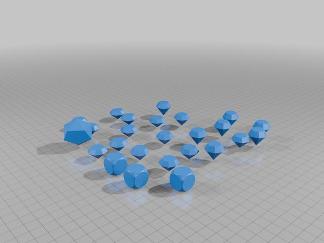 Bash Print 1 3D model thumbnail