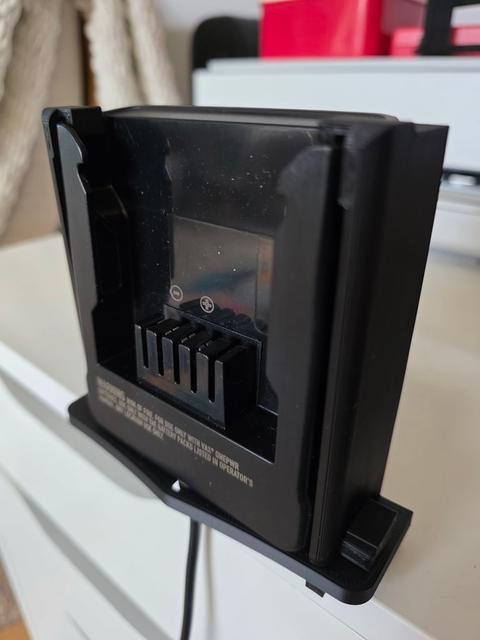 Vax wall-mounted battery holder 3D model thumbnail