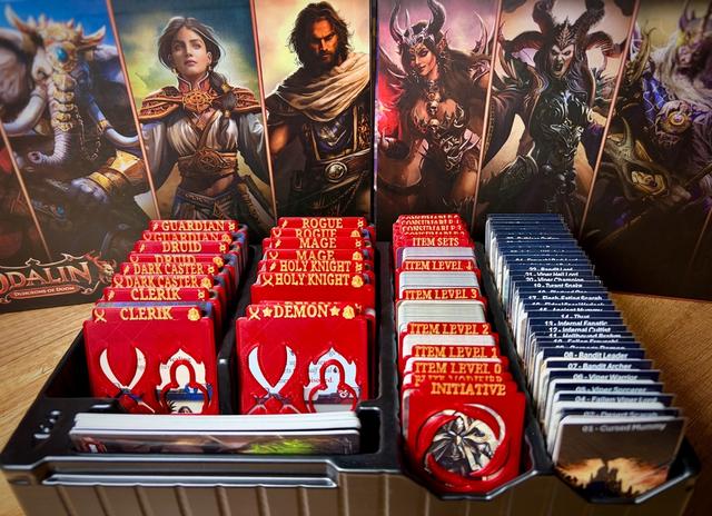 Card Dividers for the Odalin Boardgame 3D model thumbnail