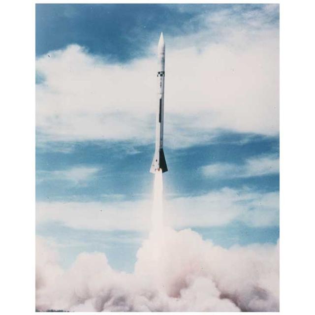 MGM-5 Corpral tactical ballistic missile 3D model thumbnail