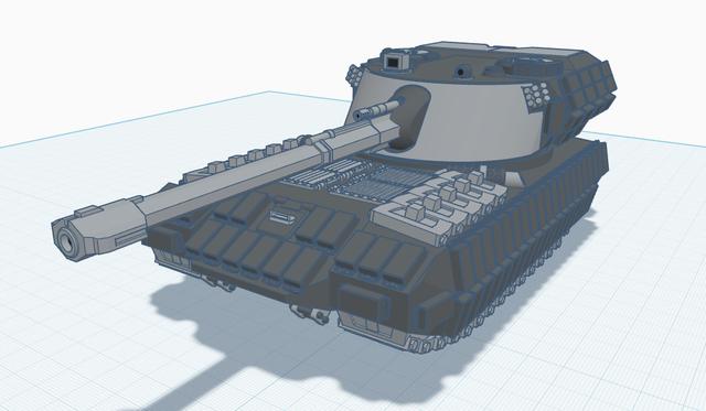 Project - Roadblock 3D model thumbnail
