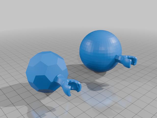 skeleton ball 3D model thumbnail