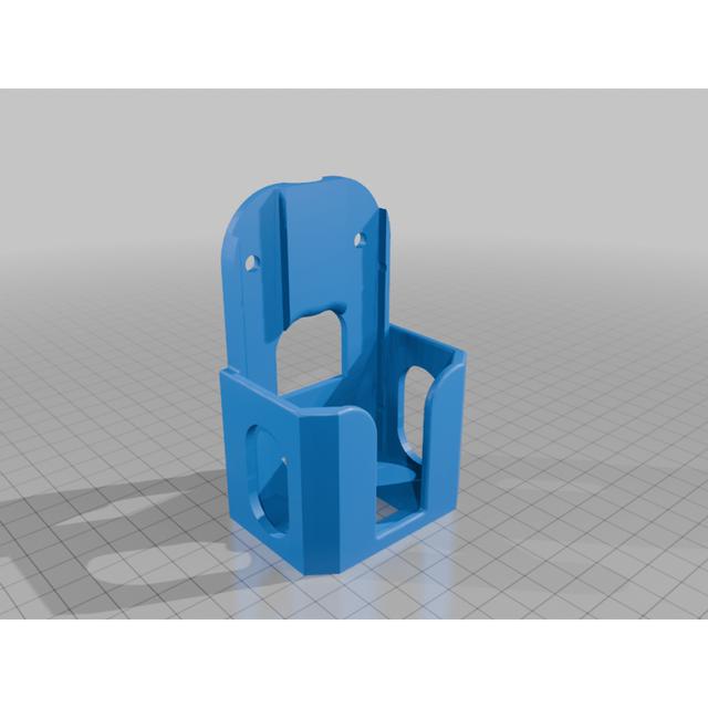 Wall Mount For Hot Air Gun 8858 3D model thumbnail
