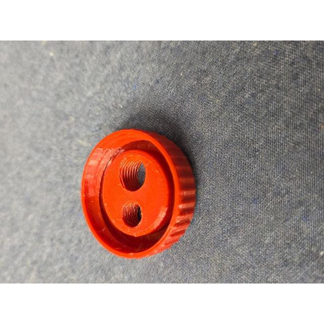20oz Gatorade Cap w/ NPT ports 3D model thumbnail