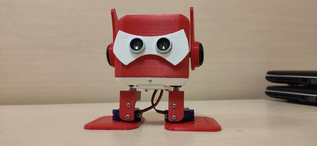 HP Robots Otto Baymax 3D model thumbnail