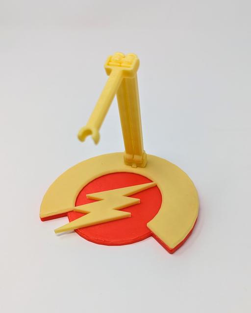 Lucky 13 Flash Logo Base 3D model thumbnail