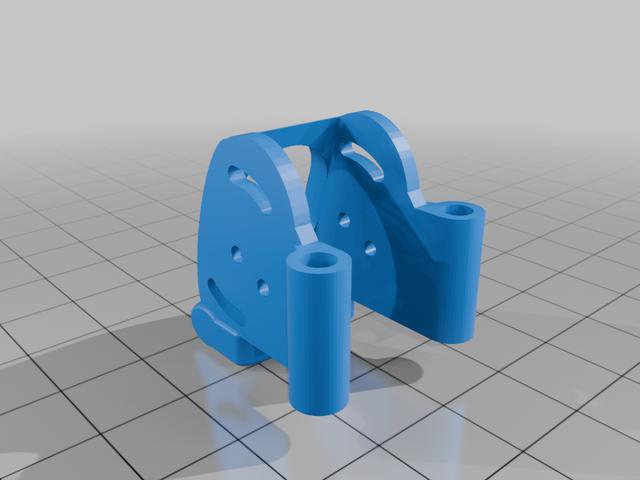 AlligatorMicro CamMount 3D model thumbnail