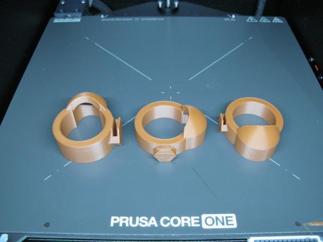 3D printable ProfTorch holder with magnet 3D model thumbnail