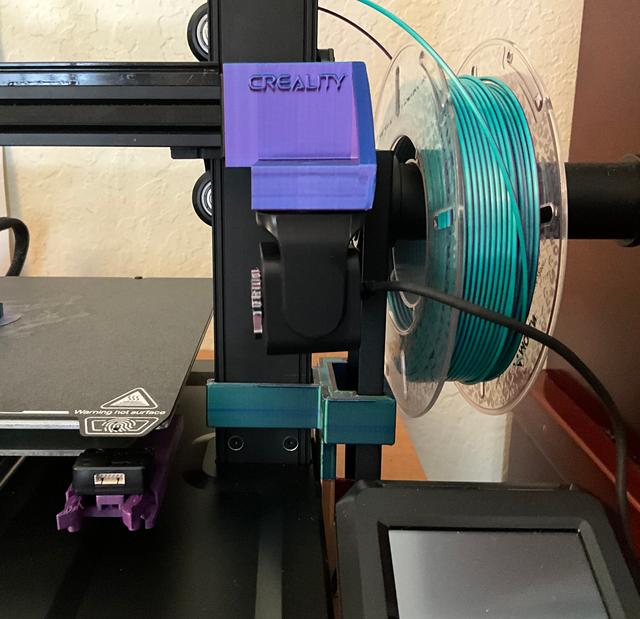 Nebula Camera Mount - Ender 3 V3 KE 3D model thumbnail