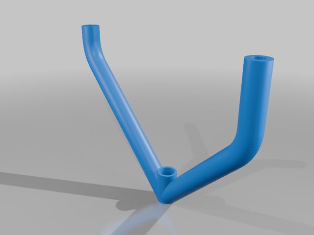 Goblin Front Upper Control Arm 3D model thumbnail