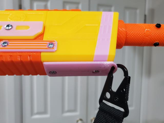 SMILEY - Slim Front Sling Mount 3D model thumbnail
