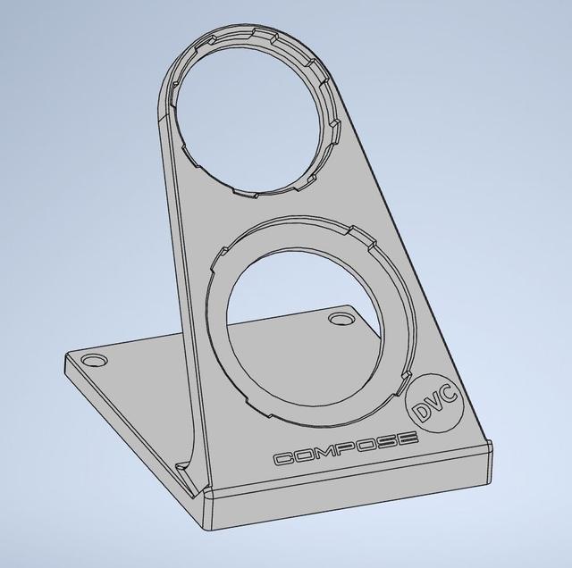 HELIX COMPOSE Ci5 M80FM-D3 CTR stand 3D model thumbnail