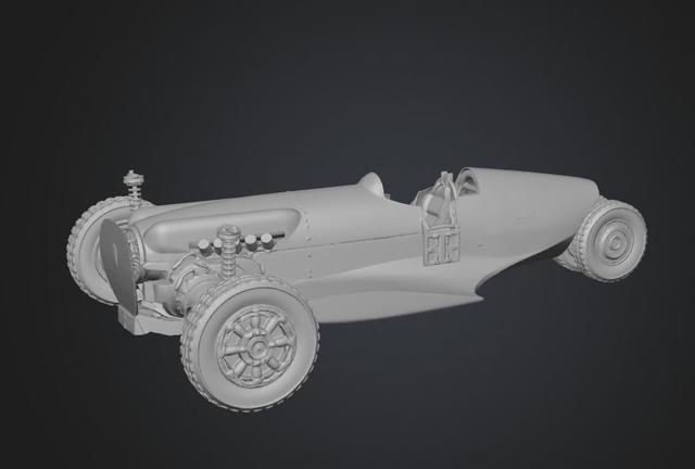 Blue Streak No.7 3D model thumbnail