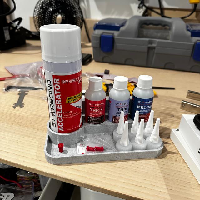 Starbond Glue Holder for Wall Control System 3D model thumbnail