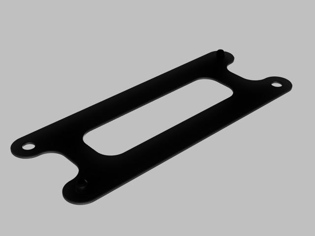 Thrustmaster Flight Stick Clamp Adapter 3D model thumbnail