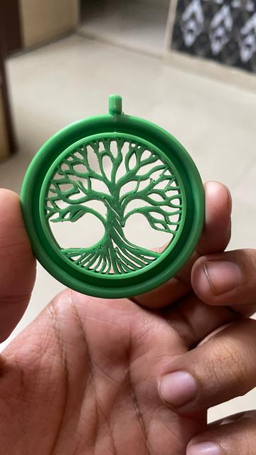 Tree of Life See thru Pendant 3D model thumbnail