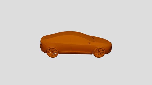 Volvo S60 Concept 2009 scale1-75 for 3D-printing 3D model thumbnail