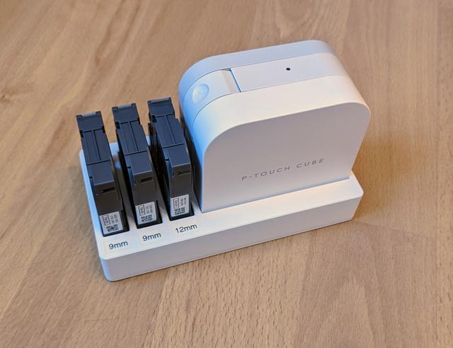Brother P-Touch Cube organizer 3D model thumbnail
