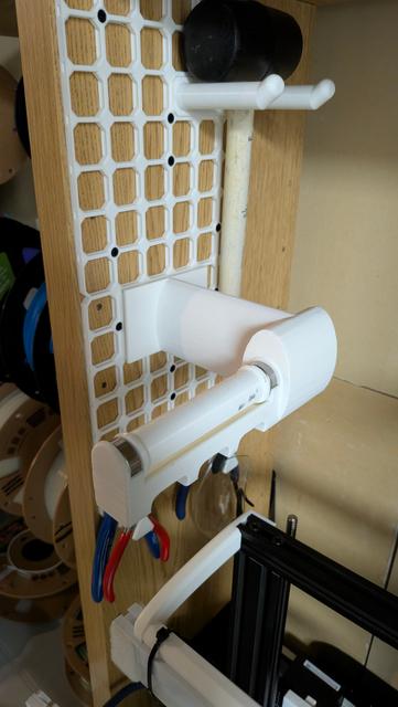 OpenGrid Filler Spool Guide (90 Degrees) 3D model thumbnail