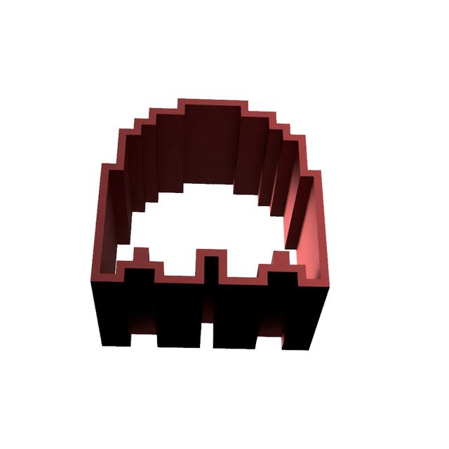 Ljusform - Pacman ghost 3D model thumbnail