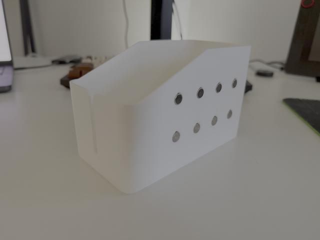 Elegoo Centauri Carbon 2 [CC2] Magnetic Discard Bin for Supportless Chute 3D model thumbnail
