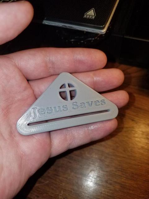Christian Toothpaste Squeezer 3D model thumbnail