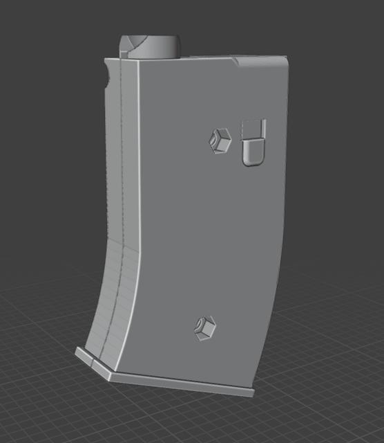 Tippmann TMC Dummy Mag 3D model thumbnail
