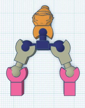Gorilla tag Y5 3D model thumbnail
