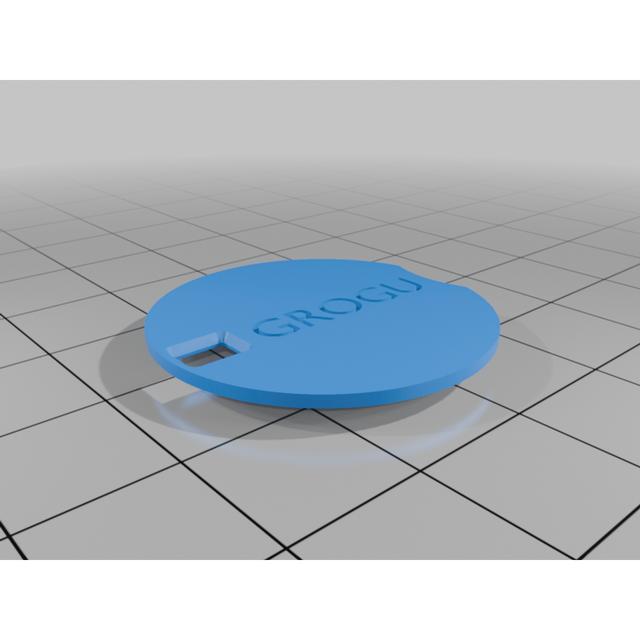 Unmatched health dial 3cm 3D model thumbnail