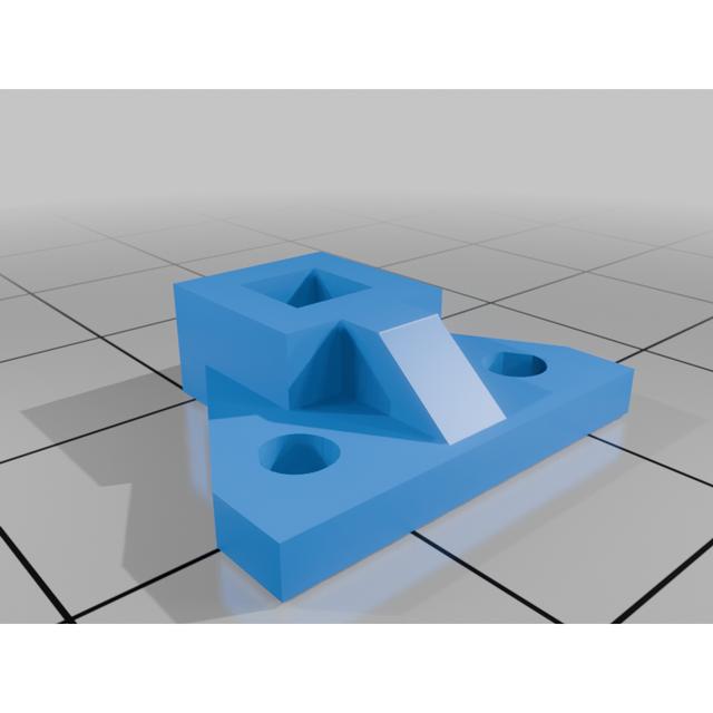 TRX4M Reciever for easy hitch 3D model thumbnail