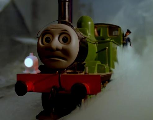 Oliver scared face  3D model thumbnail