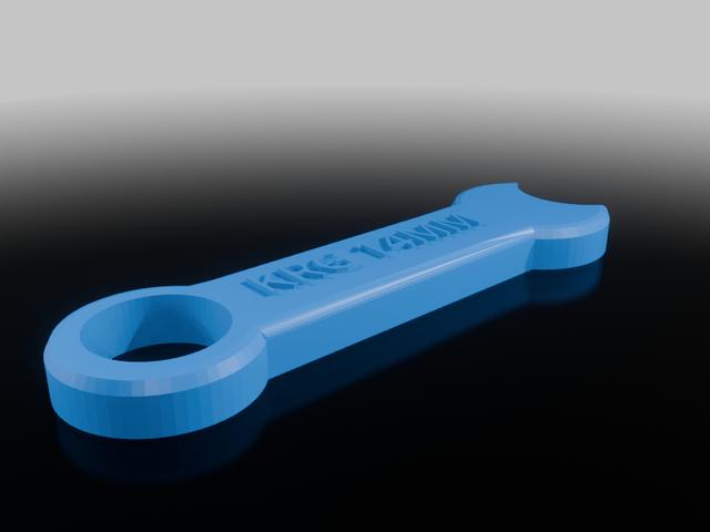 Wrench 3D model thumbnail
