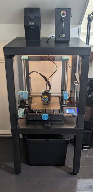 Taller Lack Enclosure - Sovol SV06 3D model thumbnail