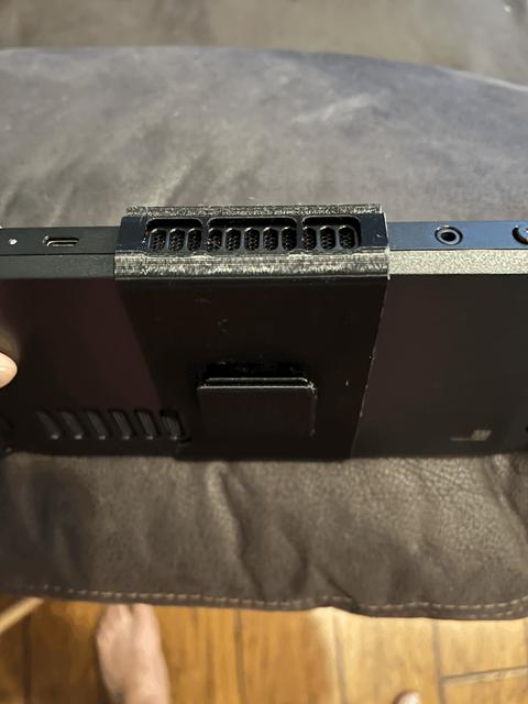 Steamdeck clip to mimic the Jsaux Modcase mount 3D model thumbnail