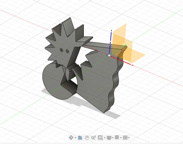 Omeme Tenten CD Cover Art – Stylized 3D Printable Model. 3D model thumbnail