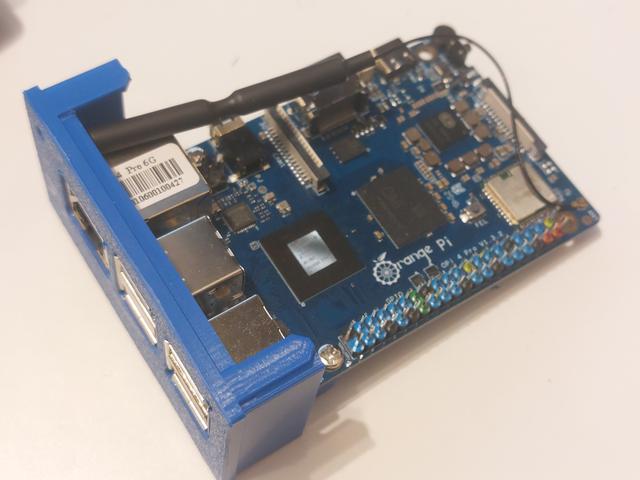 Modular insert for Orange Pi 4 Pro 3D model thumbnail