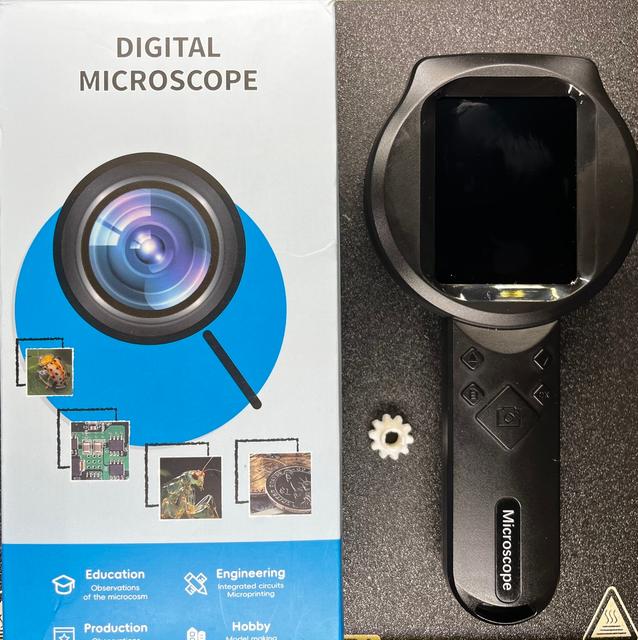 Focus Adjustment Knob for Digital "Microscope" Magnifier 3D model thumbnail