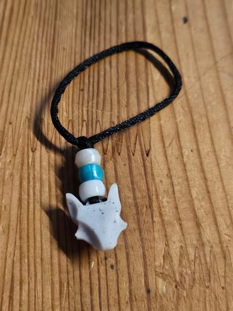 Fox charm 3D model thumbnail