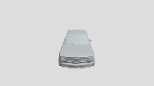 BMW 2002 Turbo Scale1-70 for 3D-printing 3D model thumbnail