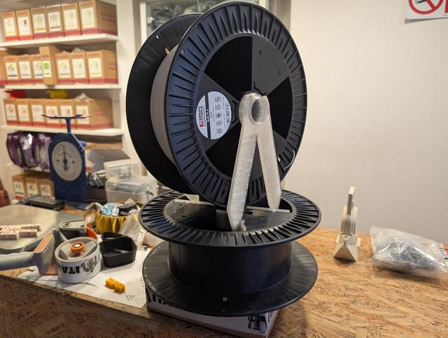 Spool holder for 2,3 kg 3D model thumbnail