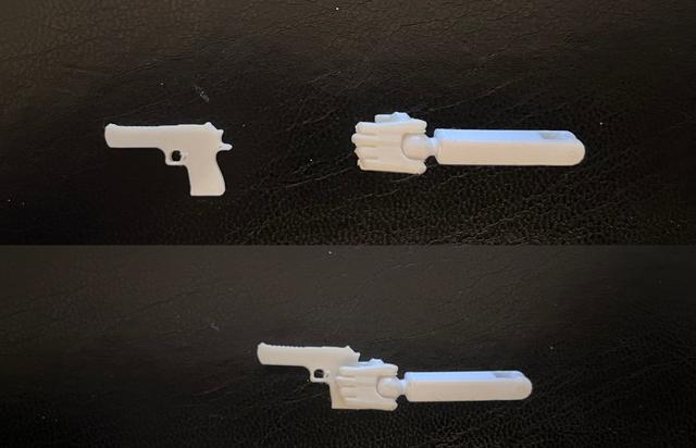 DUMMY 13 - Universal grip hand - V0.5 Beta 3D model thumbnail