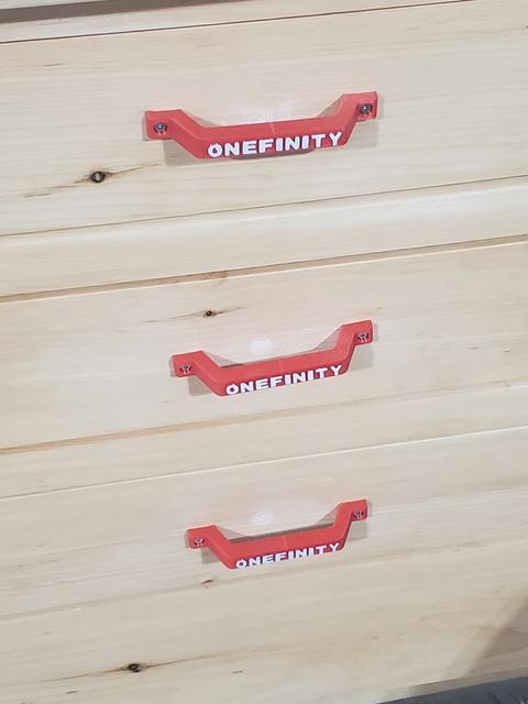 Onefinity drawer handle 3D model thumbnail