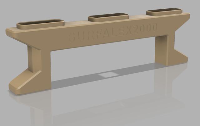 PolyDryer - Tripple Barrel 3D model thumbnail