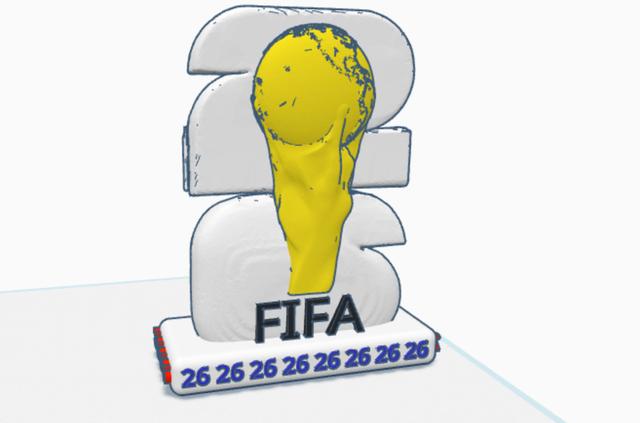 2026 FIFA World Cup Display 3D model thumbnail