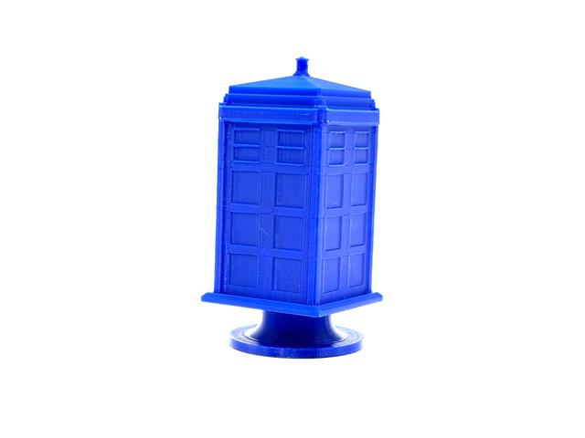 TARDIS (Doctor Who) Bobble Head 3D model thumbnail